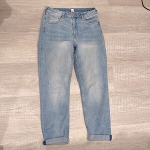 These are blue jeans with a slight wash from H&M!